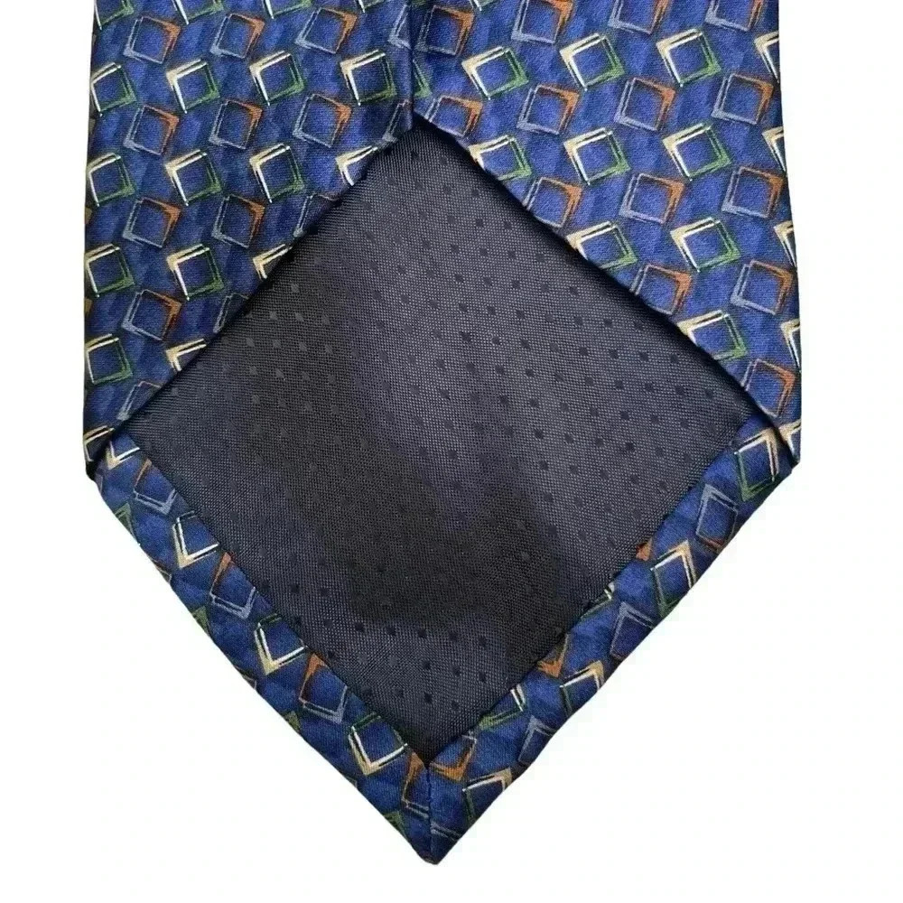 Bill Blass Men’s Neck Tie Silk Blue with boxes 100% silk - Picture 4 of 6